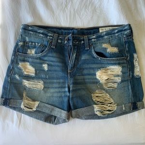Rag and bone jean shorts